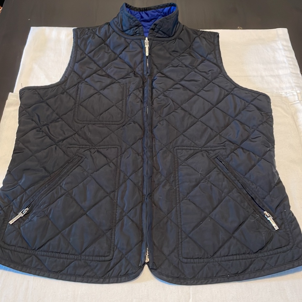 Ralph Lauren Reversible Quilted vest -Sz. L EUC